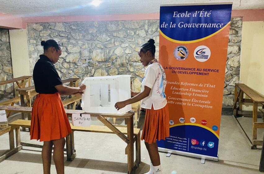  Formation des Membres de Bureau de vote_Simulation de Vote